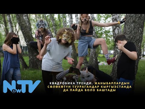 Видео: Квадробика тренди. Жаныбарлардын сөлөкөтүн туурагандар Кыргызстанда да пайда боло баштады