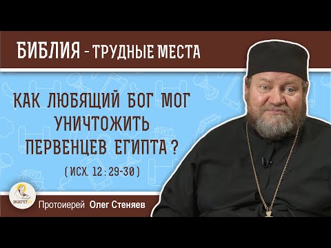Видео: Как любящий Бог мог уничтожить первенцев Египта ? (Исх. 12:29-30)  Протоиерей Олег Стеняев