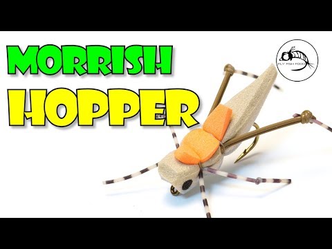 Видео: Учебное пособие по вязанию мушек: Морришский прыгун — НАЗЕМНАЯ игра на высоте!
