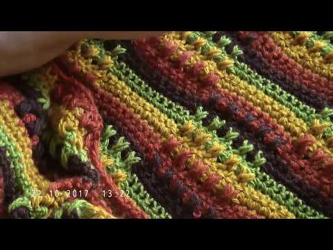 Видео: Плед Осенняя фантазия