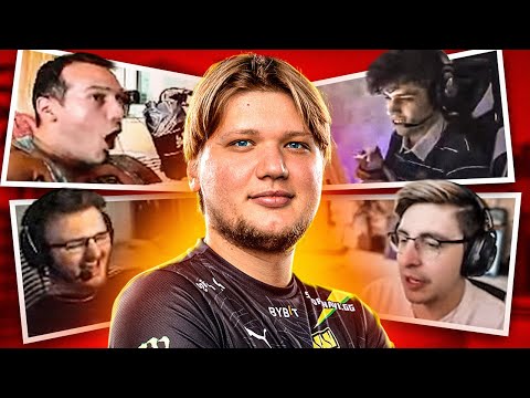 Видео: Реакция ПРО игроков и СТРИМЕРОВ на игру S1MPLE