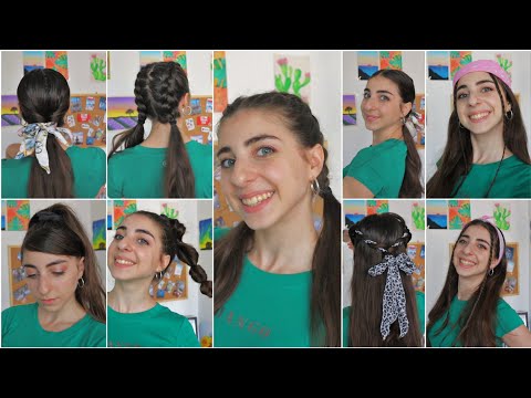 Видео: ЛЕСНИ ПРИЧЕСКИ ЗА ПРИКРИВАНЕ НА МРЪСНАТА КОСА!  | Hairstyles for greasy hair