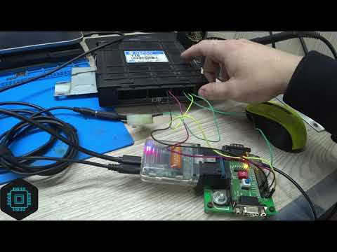 Видео: ✅Kia Sorento 2.4 2003 года immo off ЭБУ Mitsubishi PCMflash Модуль 31 Kefico 39121-38330 open-port 2