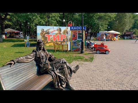 Видео: Парк Гагарина на самокате в Самаре