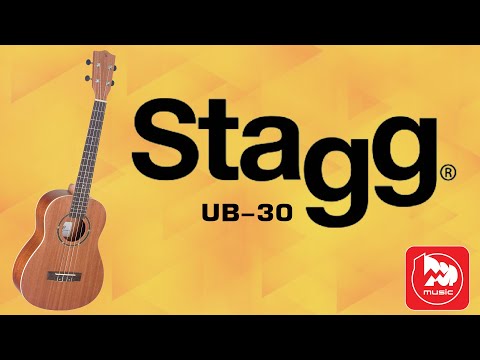 Видео: Укулеле баритон Stagg UB-30