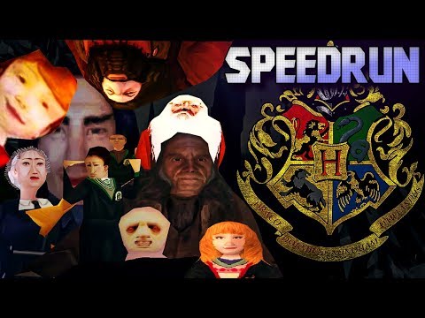 Видео: Гарри Поттер и философский камень [speedrun][Rus] PS1 1:37.01|СУПЕРГЕН