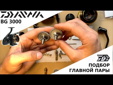 Видео: DAIWA BG 3000 КАК ПОДОБРАТЬ ГЛАВНУЮ ПАРУ