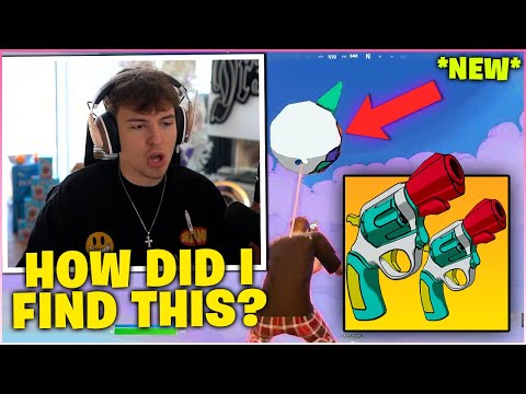 Видео: CLIX находит самое редкое оружие в новом сезоне FORTNITE и показывает, как весело его использовать!