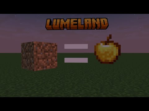 Видео: обменял один БЛОК ЗЕМЛИ на 2 ЗАЧЕРОВАНЫХ ЯБЛОКА | LumeLand часть 4 @LumeLandVanilla