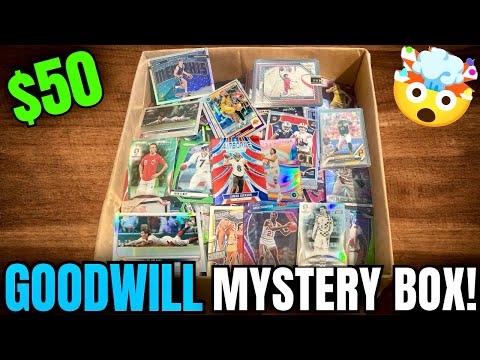 Видео: Я КУПИЛ ТАИНСТВЕННУЮ КОРОБКУ СПОРТИВНЫХ КАРТОЧЕК ОТ GOODWILL!