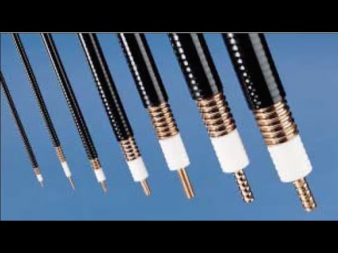Видео: Мощные коаксиальные кабеля. Характеристики кабелей.