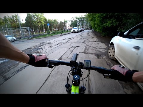Видео: ВЕЛОРАЗМИНКА 🚴 ПО УЛИЦАМ И ДВОРАМ ПЕРМИ / РАЙОН ГОРОДСКИЕ ГОРКИ