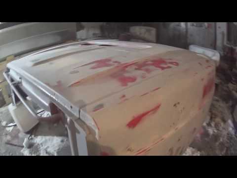 Видео: Покраска! Красим капот!  Проект супер Зил