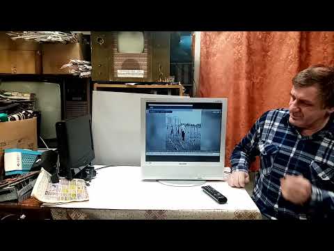 Видео: Телевизор-монитор samsung SyncMaster 910MP НЕТ ЦВЕТНОСТИ  И ИСКАЖАЕТ ИЗОБРАЖЕНИЕ.