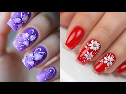 Видео: 😱💯Самые популярные цветочные 🌺 дизайны ногтей / Новая подборка дизайна ногтей
