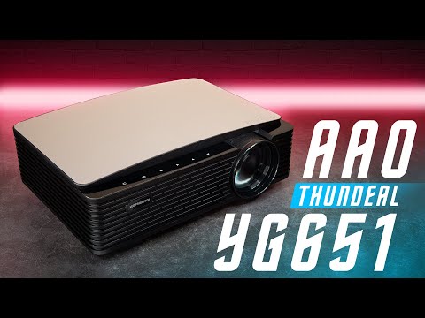 Видео: ПРОСТОЙ И ДЕШЁВЫЙ 🔥 Multi-Screen проектор для дома Full HD Проектор AAO YG651 LED 1920x1080P