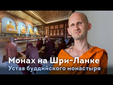 Видео: Жизнь монахом на Шри-Ланке. Устав в буддийском монастыре