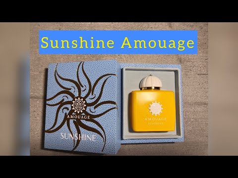 Видео: ЛЕТНИЙ СОЛНЕЧНЫЙ АРОМАТ Sunshine Amouage ☀️