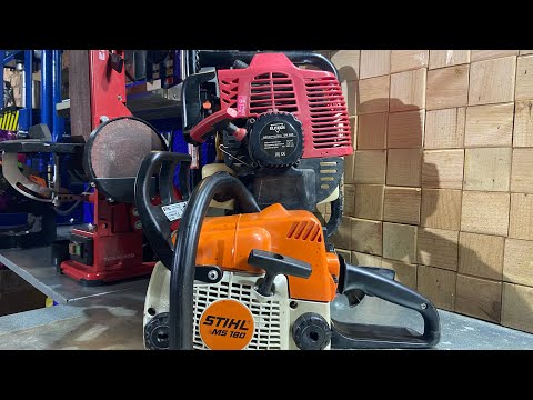 Видео: Бензобур ELITECH  БМ 52Е. STIHL из утиля в работу.