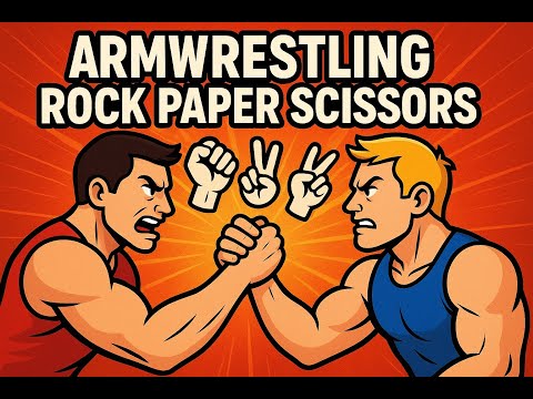 Видео: Армрестлинг: камень, ножницы, бумага