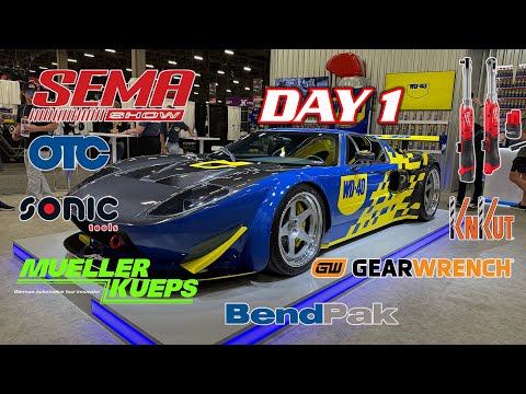Видео: Лучшие инструменты с выставки SEMA Show 2025. День 1 — ПОГНАЛИ!!