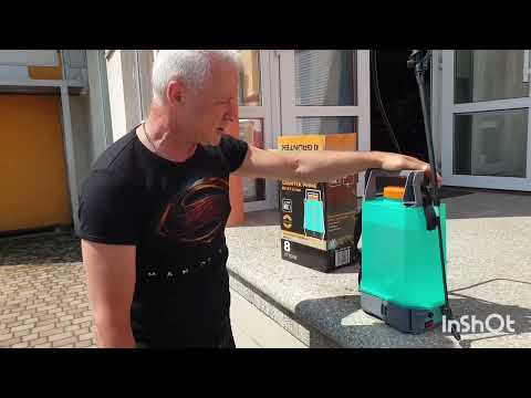 Видео: ОБПРИСКУВАЧ АКУМУЛЯТОРНИЙ  GRUNTEK PRIME BS-8-1Li-on