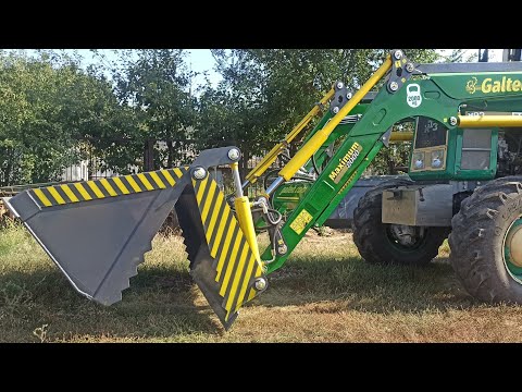 Видео: Ковш челюстний, електромагнітний клапан підключення