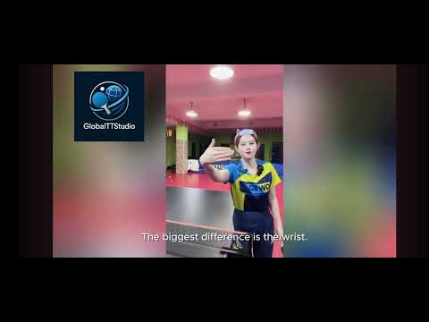 Видео: Ушастик. Топспин слева по нижнему вращению.