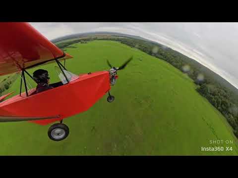 Видео: Flight on Pchelka-6 aircraft//// Полет на самолёте Пчёлка-6