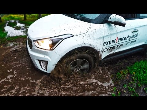 Видео: Hyundai Creta показала себя на фоне Renault Kaptur OFFROAD
