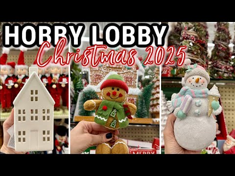 Видео: НОВИНКИ В ОКТЯБРЕ?! РОЖДЕСТВЕНСКИЙ ДЕКОР ДЛЯ HOBBY LOBBY 2025 | Рождественский декор, который обя...
