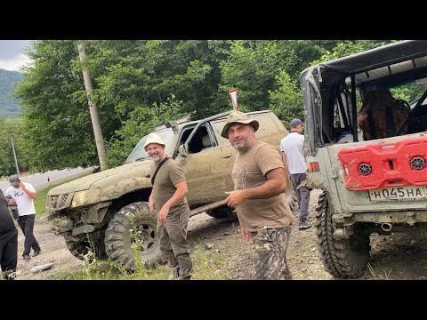 Видео: Ходский перевал / Джиперы Осетии