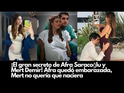 Видео: Большой секрет Афры Сараджоглу и Мерта Демира!