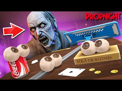 Видео: Я книга! Я карта! Я лопата! Пропхант прятки в PROPNIGHT!