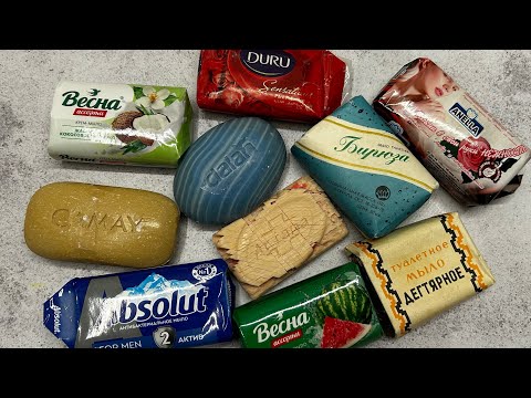 Видео: ASMR soap/ Dry soap cutting/ Резка прогорклого мыла 