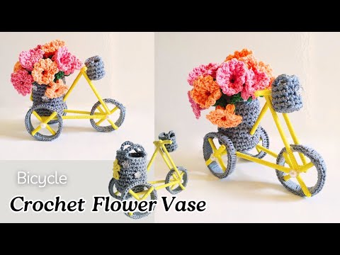 Видео: цветочный горшок крючком (подзаголовок)