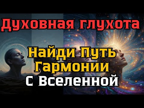Видео: Пробуждение Интуиции: Путь от Духовной Глухоты к Гармонии со Вселенной.