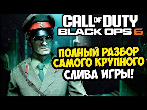 Видео: САМЫЙ МАСШТАБНЫЙ СЛИВ CALL OF DUTY BLACK OPS 6 [Полный Разбор]