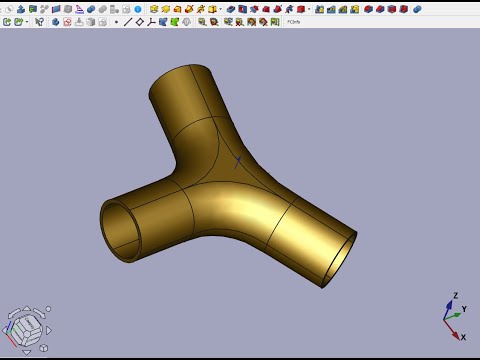 Видео: FreeCAD Часть 92. Продолжаем знакомство с верстаком "Кривые" или "Curves", а так же с "Surface"