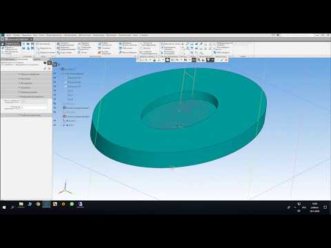 Видео: Компас 3d v18 + Mach3