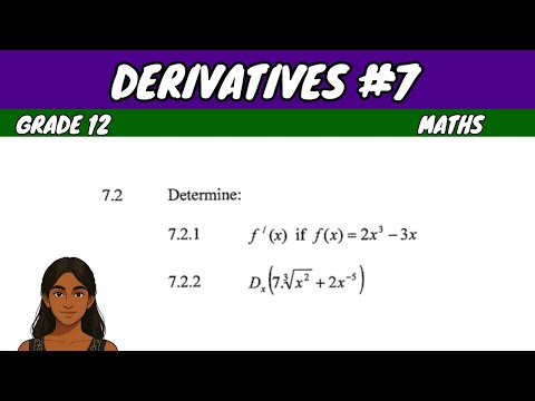Видео: Производные #7 | Математика 12 класс