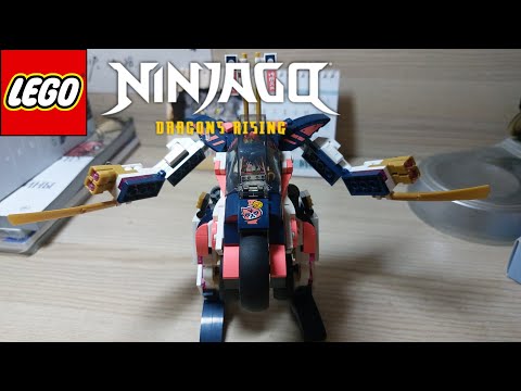 Видео: Lego Ninjago 71792 Байк-трансформер Соры/Лего/Ниндзяго/Лего Ниндзяго/Ninjago/Dragons Rising