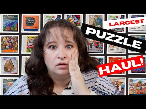 Видео: Мой САМЫЙ БОЛЬШОЙ набор пазлов В ЖИЗНИ! | От 100 до 5000 деталей!!!