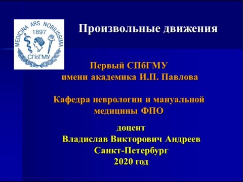 Видео: Андреев В.В. Произвольные движения. Часть 1.