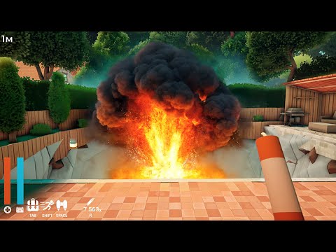 Видео: ЧТО БУДЕТ ЕСЛИ КУПИТЬ 10000 ГРАНАТ И СБРОСИТЬ ИХ В ИГРЕ О РЫТЬЕ ЯМЫ #3 - A Game About Digging A Hole