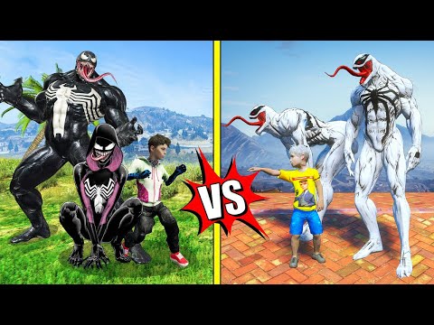 Видео: ВЕНОМ ОТБАСЫ vs АНТИ ВЕНОМ ОТБАСЫ (GTA V)