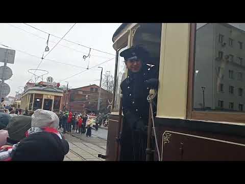 Видео: Парад трамваев в Москве. 06.04.2024.#московскийтранспорт#трамвай#москва