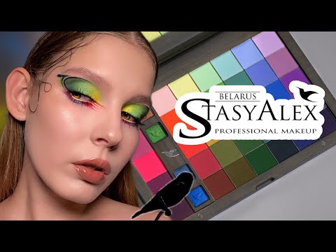 Видео: Яркая палетка: StasyAlex «Exotic Birds» | 1 часть, 3 макияжа