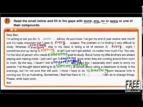 Видео: Употребление SOME, ANY, NO - упражнение