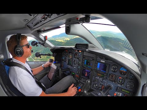 Видео: Видеоблог о полете TBM850 по ППП! — Из Майами в горы Теннесси!